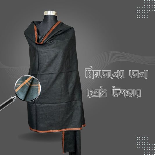 Men Shawl (Black)
